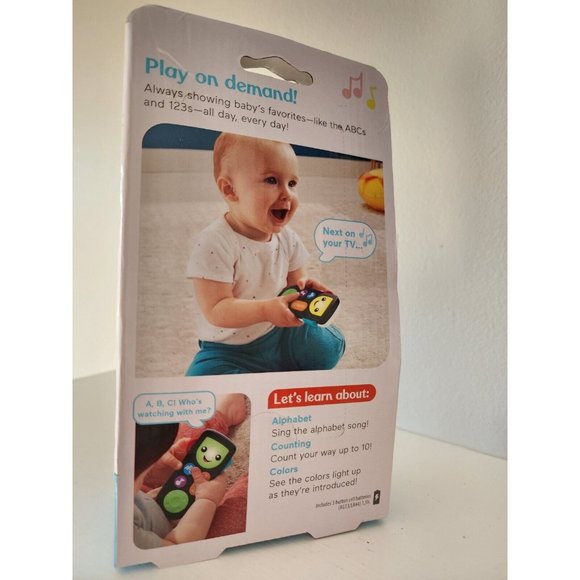 Fisher Price Laugh & Learn Stream & Learn Remote TV Electronic Pretend Toy NEW - Picture 4 of 6